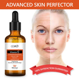 Cosprof Vitamin C Serum Moisturizer Facial Skin Care Set Anti Wrinkle Anti Aging Collagen Essences Liquid