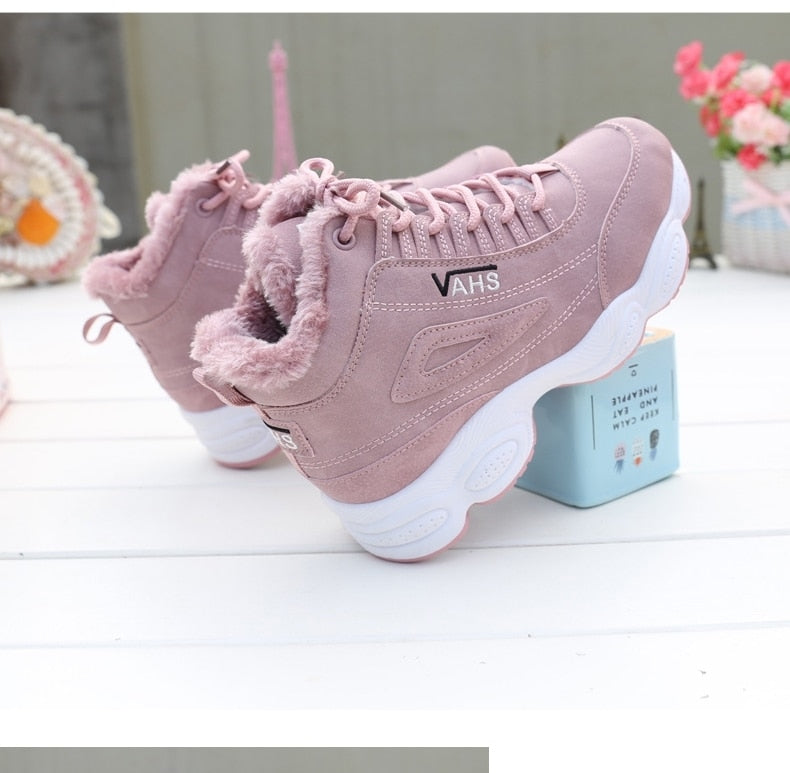 Casual Shoes Women&#39;s Winter Brand Vulcanize Shoes for Women Keep Warm Comfortable Outdoor Sneaker Zapatillas Mujer Leisure Shoe