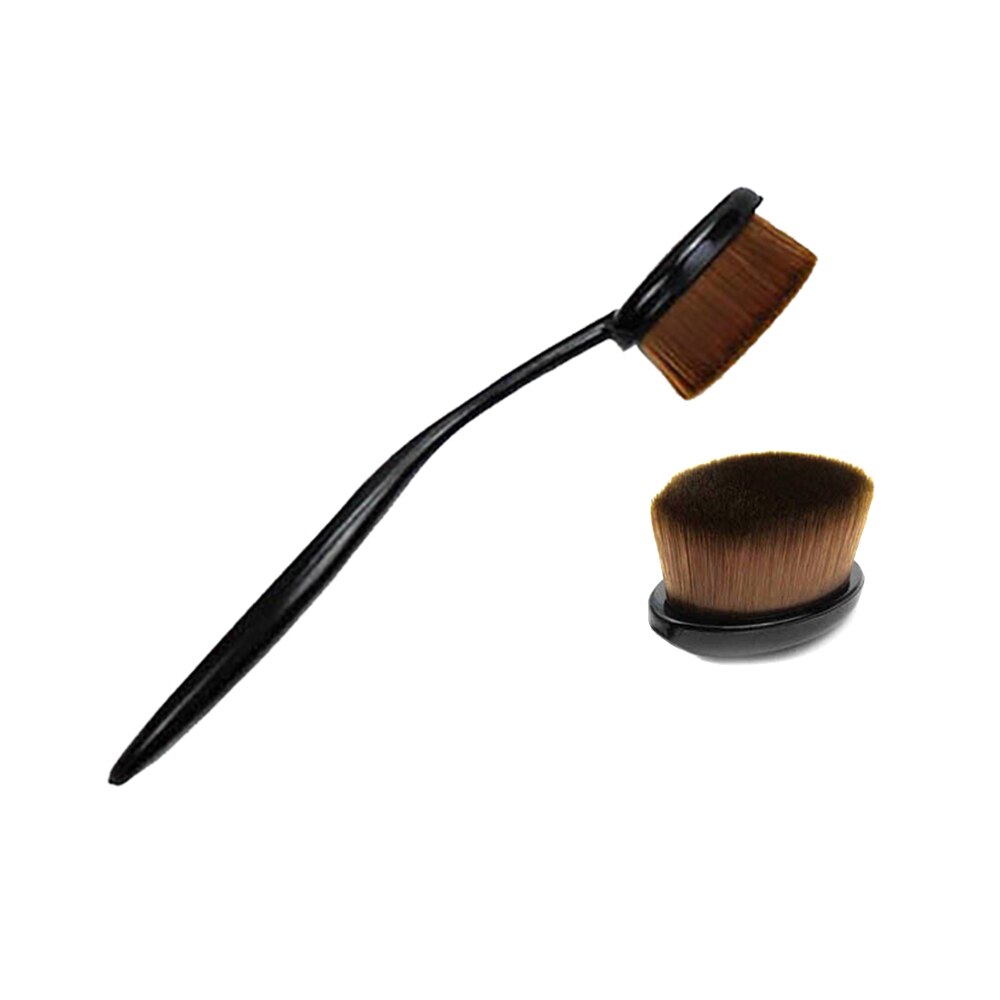 Soft Makeup Brushes For Foundation Powder Blush Eyebrow Eyeshadow Blending Make Up Brush Oval Cosmetic Make Up Tool