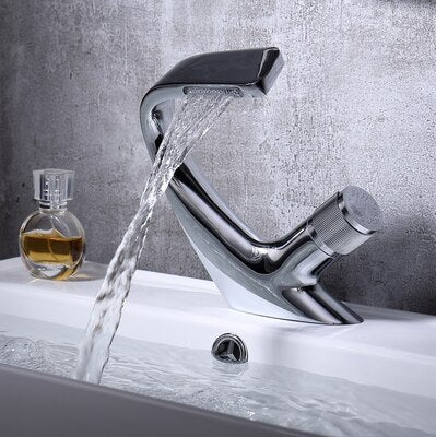 Basin Faucet Modern Black Bathroom Sink Mixer Tap Brass Chrome Wash basin Faucet Single Handle Single Hole Crane For Bathroom