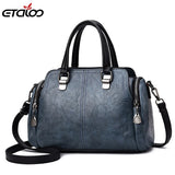 CILMI HARVILL CHHC 2022 women's classic handbag retro design fashion trend leather material high-quality metal zipper
