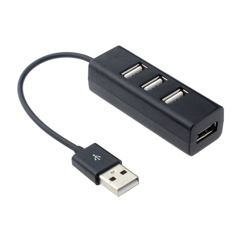 Mini High Speed 4 Ports USB HUB 2.0 Splitter Adapter Usb C Hub Usb splitter For Laptop PC Compute accessories USB Expansion