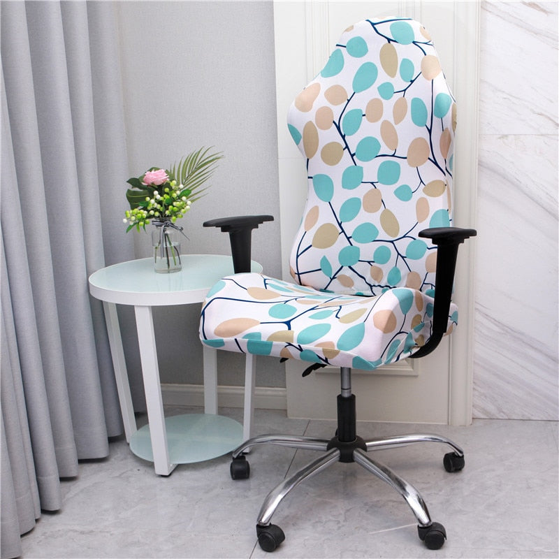 Household Gaming Chair Cover Spandex Office Chair Cover Elastic Armchair Covers for Computer Chairs Slipcovers housse de chaise