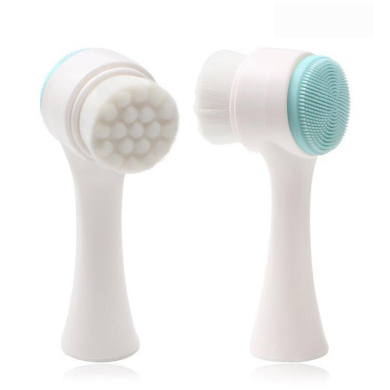 5 In 1 Face Cleansing Brush Silicone Facial Brush Deep Cleaning Pore Cleaner Face Massage Skin Care Makeup Cleanser Facial Brush