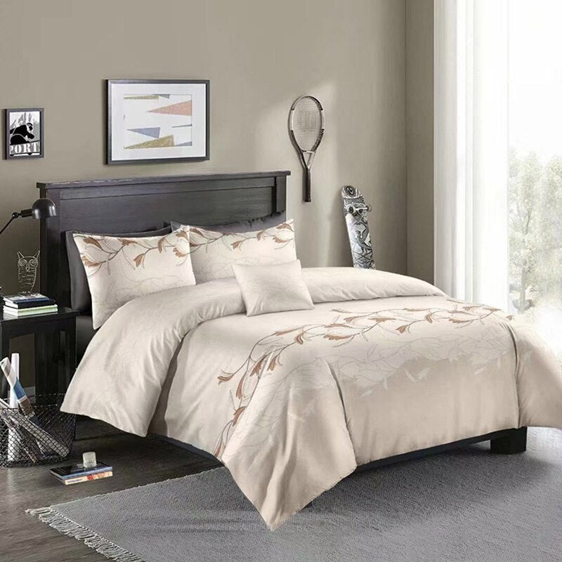 Jane Spinning Luxury Duvet Cover Sets Queen King Comforter Bedding Sets Grey Bedding Cover WW08#