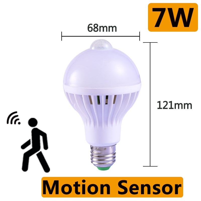 LED Lamp with Motion Sensor Ceiling Lights PIR Night Light Sensor Wall Lamps 110V 220V 18W 15/20/30/40W for Home Stairs Hallway