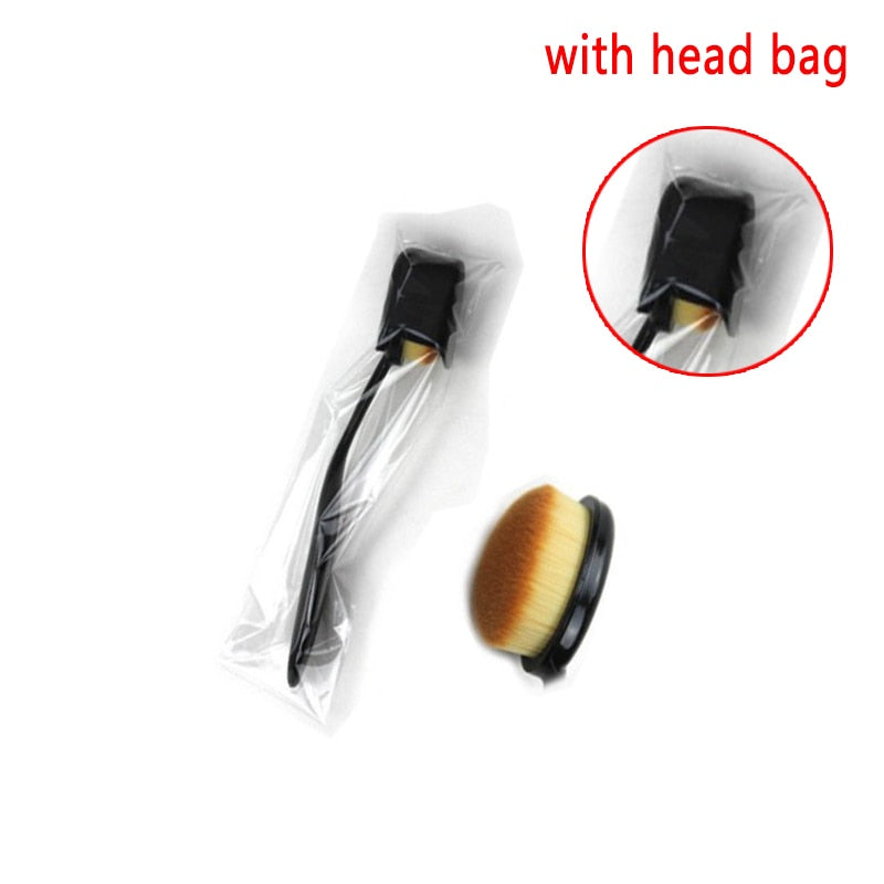 Soft Makeup Brushes For Foundation Powder Blush Eyebrow Eyeshadow Blending Make Up Brush Oval Cosmetic Make Up Tool