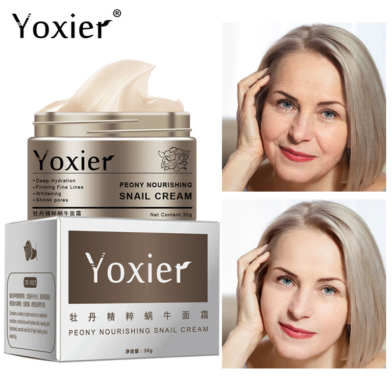 Yoxier Collagen  Eye Cream Face Cream Face Serum Anti-Aging Remove Eye Bag Lifting Firming Fine Lines Facial Skin Care Set