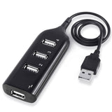 Onvian USB HUB 2.0 Multi USB Port 4 Port Hub USB Splitter High Speed Hub Adapter For PC Laptop Notebook Computer Accessories