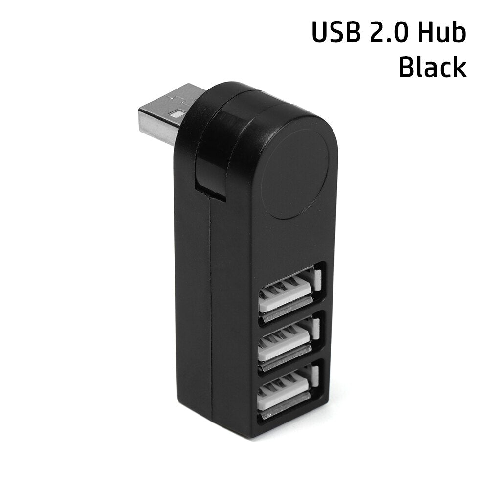 1PC High Speed USB 3.0 Hub External 4 Ports Adapter Splitter USB Expander Plug and Play For Laptop PC Computer Accessories