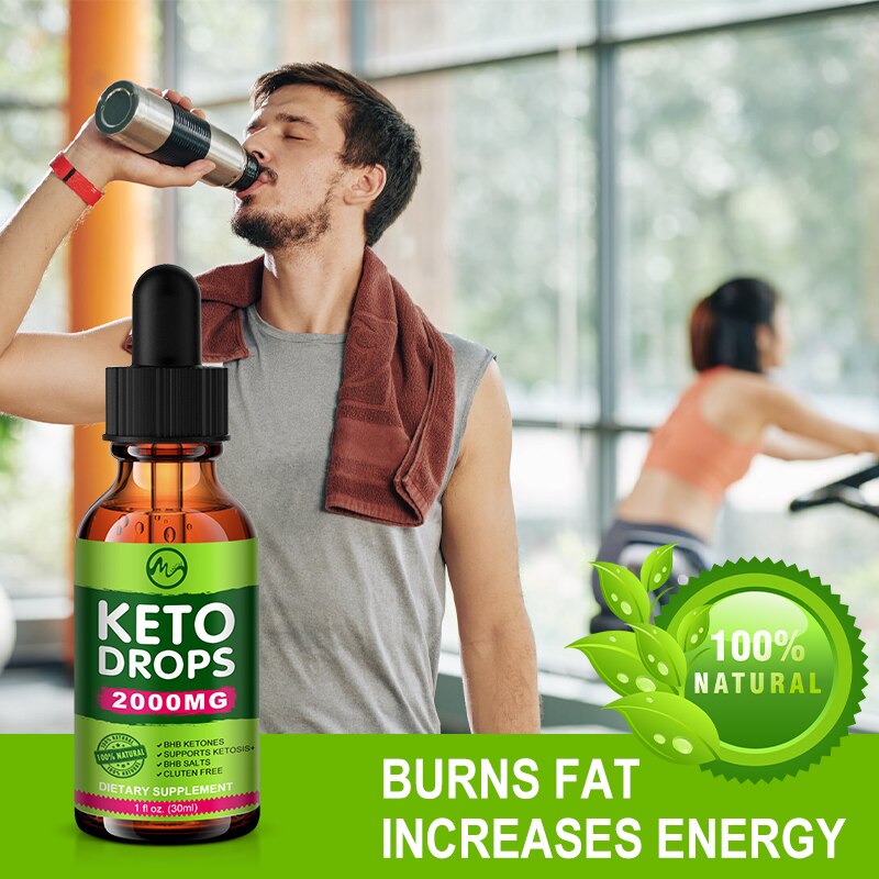 Minch Weight Loss Keto Drops Dietary Supplement Appetite Suppressant Fat Burning Promotes Skinny Speed Up Ketosis for Adults