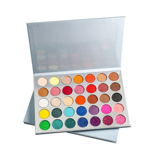 Fashion Women 9 color Makeup for Women Female Make Up Set Eyeshadow Girl Eye Shadow Y19822Pow