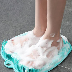 Foot Washing Brush Silicone Bath Foot Massage Pad Mat Shower Massage Bathroom Non-slip Bath Mat Anti Skid Pad for foot wash