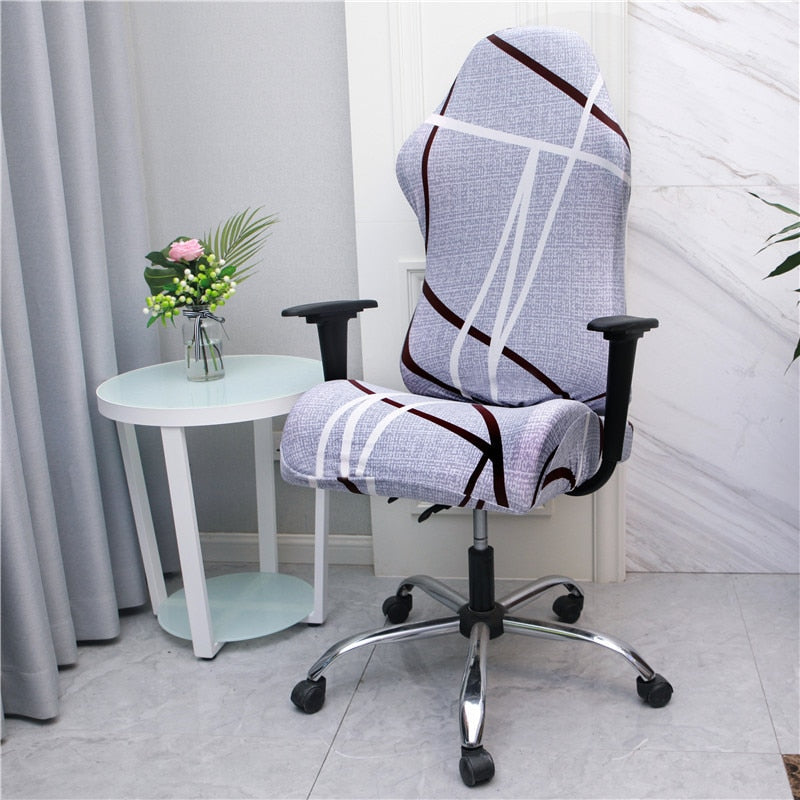 Household Gaming Chair Cover Spandex Office Chair Cover Elastic Armchair Covers for Computer Chairs Slipcovers housse de chaise