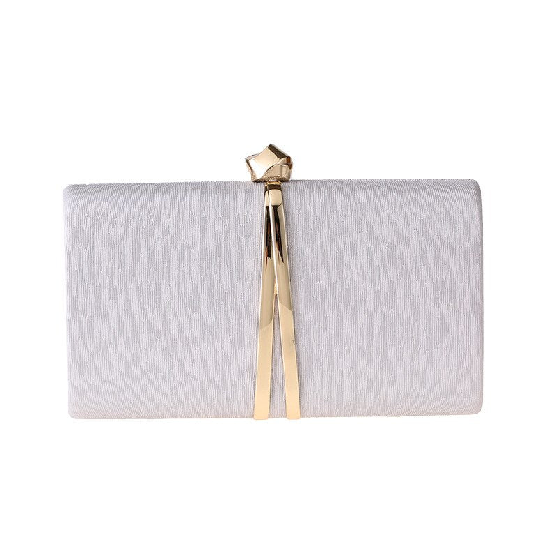 Women's Evening Clutch Bag Purses and Handbags Party Clutch Crossbody Bags For Women Chain Shoulder Bag Silver Black  ZD1382