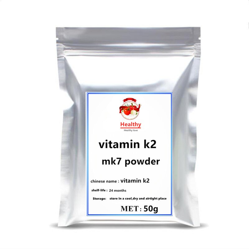 High quality Vitamin K2 Mk7 Powder Supplement for Osteoporosis k2 vitamin Liver Detoxifcation lowering the blood pressure mk-4