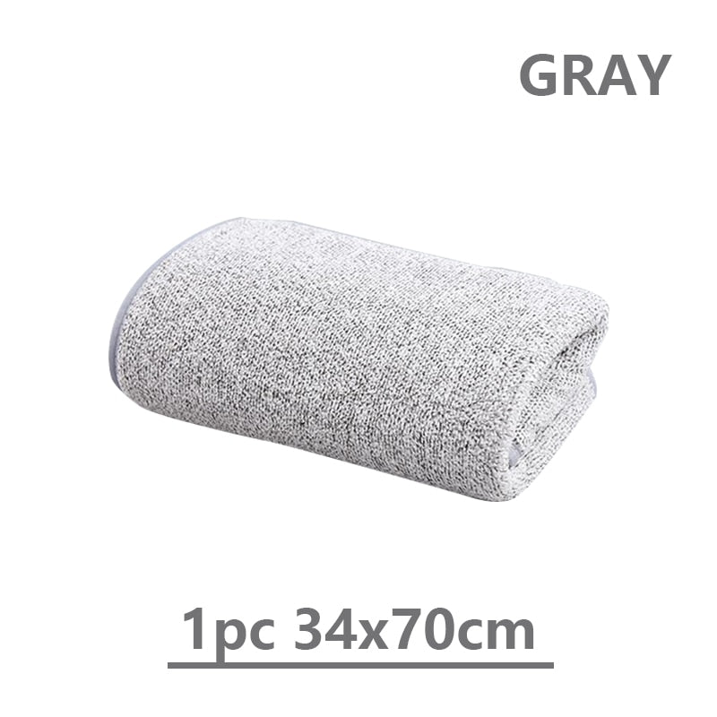 70x140cm Bamboo Charcoal Coral Velvet Bath Towel Adult Soft Absorbent Microfiber Bamboo Fabric Towel Bathroom Bath Towel Sets