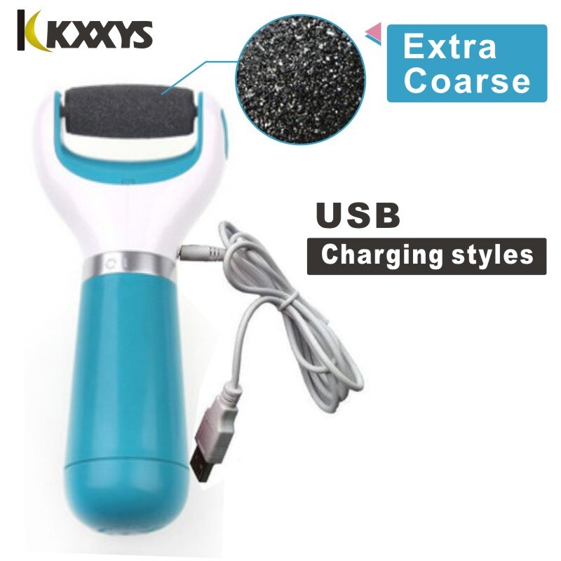 Electric USB Rechargeable Foot Grinder Heel File Grinding Exfoliator Pedicure Machine Foot Care Tool Grinding File Dead Skin