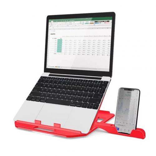 Portable Laptop Stand Folding Bracket Adjustable Labtop Pad Holder For Notebook Tablet Desktop Riser Kickstand Support Office