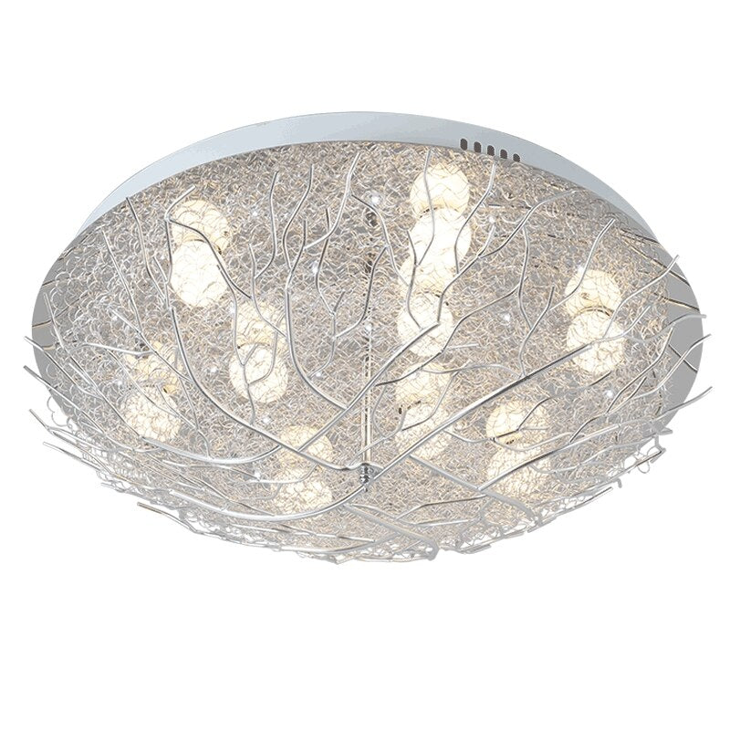 Modern LED Bedroom Ceiling lights children's room lighting Nordic Novelty living room Bird's nest Ceiling lamps