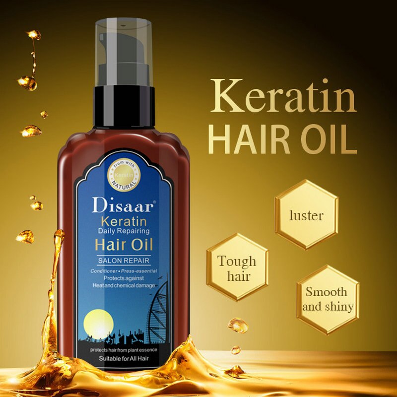 Disaar 120ML Disposable Hair Care Essential Oil Repairs Dyeing Scalding Damage Improves Manic Dry Strong Hair Quality