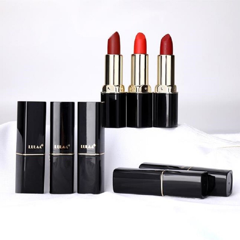 Profession Makeup Matte Lipstick Lip Glaze Waterproof Long Lasting Lips Gloss Sexy Red Lip Makeup Lipsticks Not Easy To Lip Balm