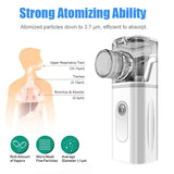 Inhaler Asthma Steam Device Portable Steaming Cleaner Machine Slient Sprayer Atomization Adult Equipment Rechargeable Humidifier