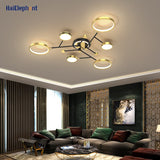 Modern Gold Luxury Chandelier Lighting For Living Room Bedroom Dimmable LED Deco Lamps Indoor Lights Fixtures Luminaria Lustres
