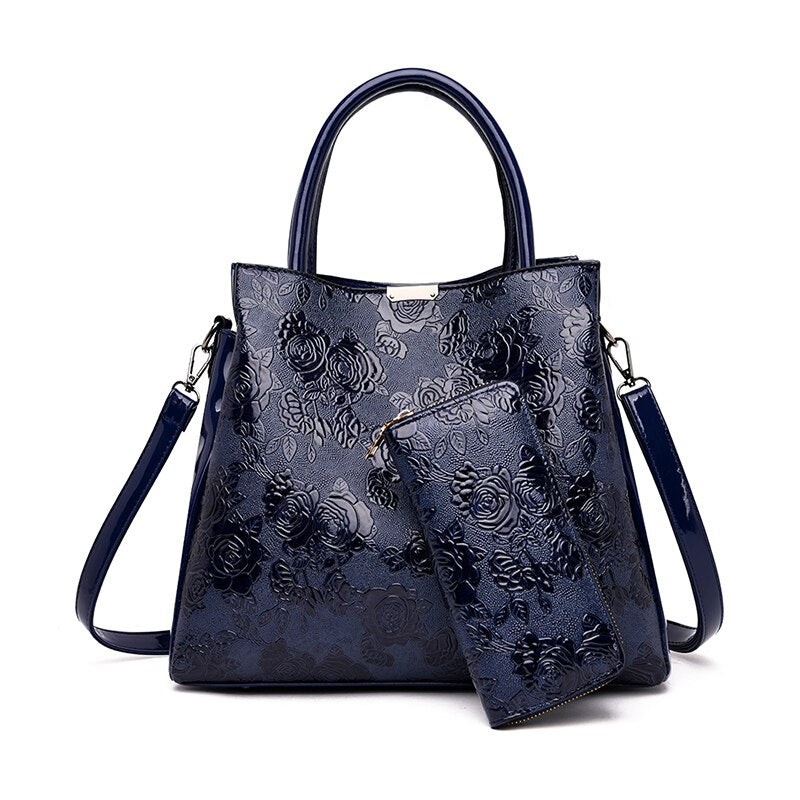 2020 New Brand Luxury Handbags Women Bags Designer Rose Print Tote Bag Fashion Crossbody bags for Women Travel Handbag