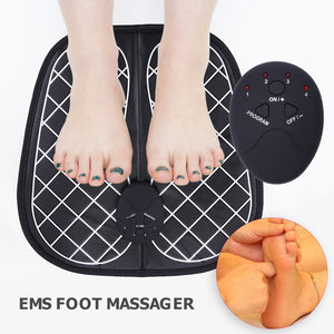 EMS Electric Foot Massager Cushion Feet Muscle Stimulator Foot Massage Mat Improve Blood Circulation Relieve Pain Health Care