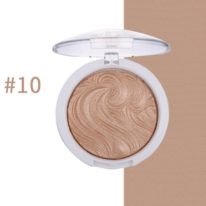 Highlighter Facial Bronzers Palette Glitter Palette Makeup Glow Face Contour Shimmer Powder Illuminator Highlight Cosmetics