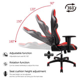 Furgle WCG game computer chair high quality adjustable office chair leather gaming chair black for office game chair furniture