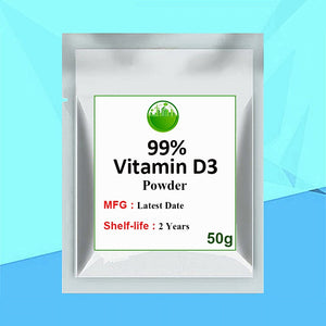 99% Vitamin D3 Powder, VD3,Promote Growth and Bone Calcification,Promote Tooth Health GMP Food Grade Cholecalciferol Supplements