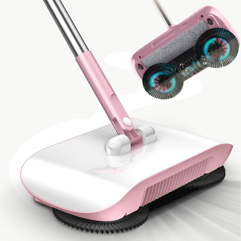 Broom Robot Vacuum Cleaner Floor Home Kitchen Sweeper Mop Sweeping Machine Magic Handle Household Lazy Wash Dropshipping Carpet