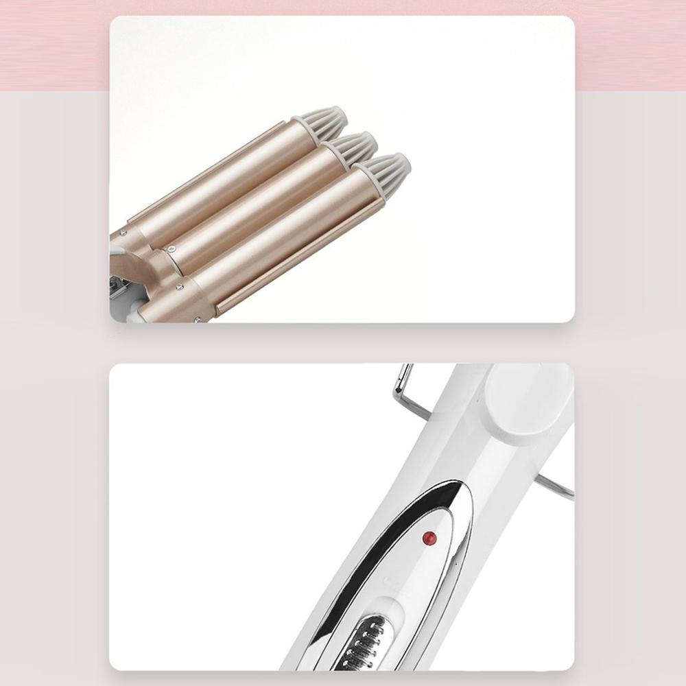 Professional Curling Hair Tools Curling Iron Ceramic Triple Barrel Hair Styler Water Ripple Large Hair Curler Hair Styling Tool