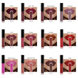 Lip Gloss 34 Colors Nude Matte Liquid Lipstick Red Mate Waterproof Long Lasting Moisturizing Lipgloss Lip Makeup Cosmetics