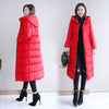 2022 New Winter Jacket Women Parkas Hooded Casual Overcoat Female Jacket Cotton Padded Parka Oversize Outwear Plus Size 6XL