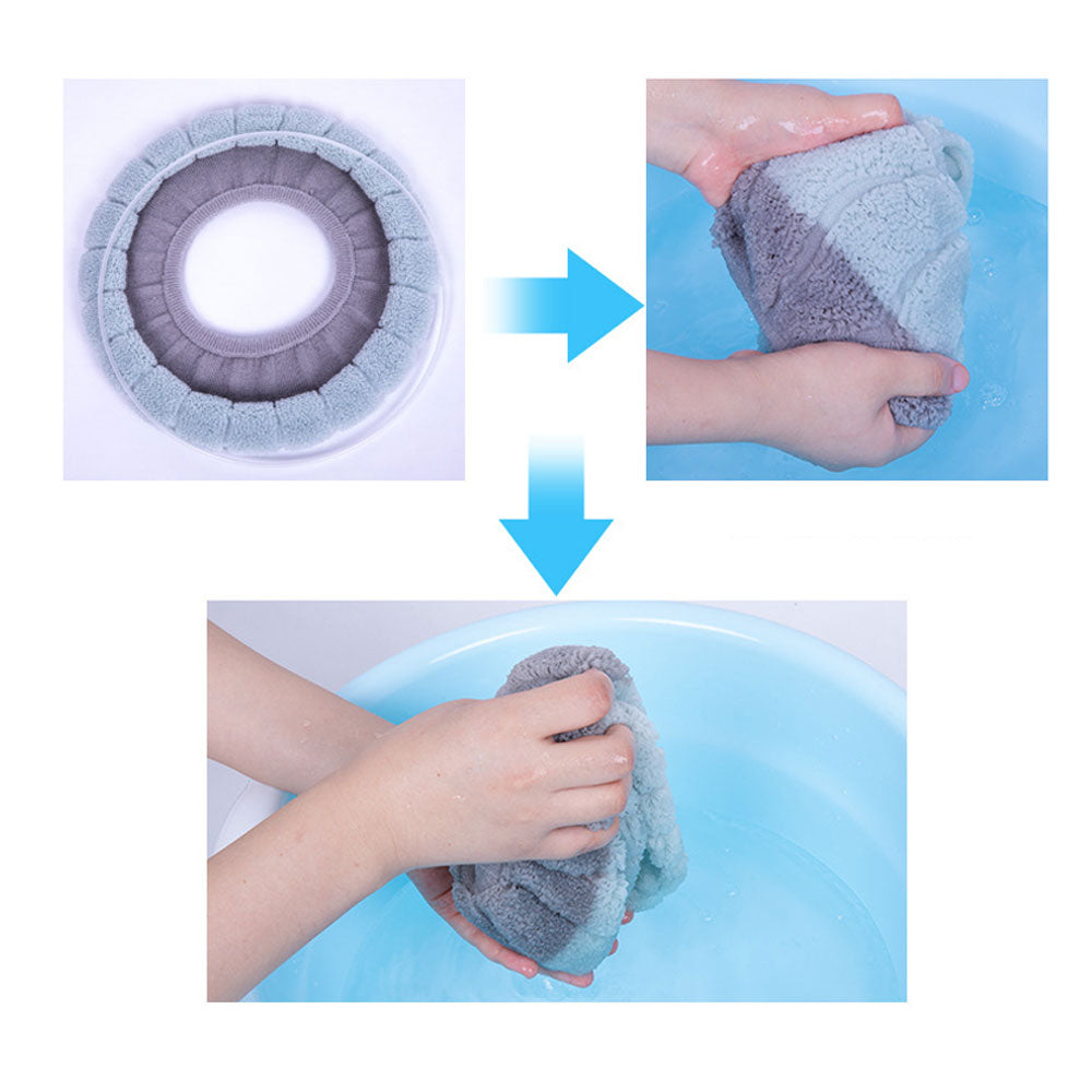 Plush Soft Toilet Seat Cover Bathroom Toilet Cushion Set Toilet Bathroom Mat Sets Warm Seat Cover Washable Two Mat Accessory Set