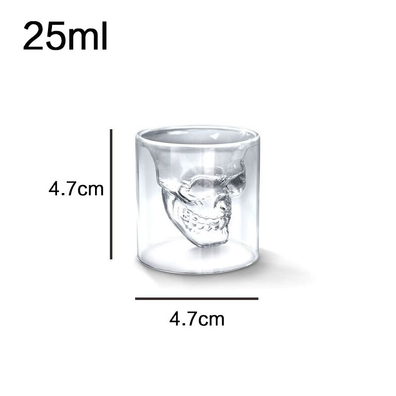 4pcs Heat Resistant Double Wall Tea Glass Cup Beer Coffee Cup Set Handmade Creative Healthy Beverage Glasses Transparent Drink