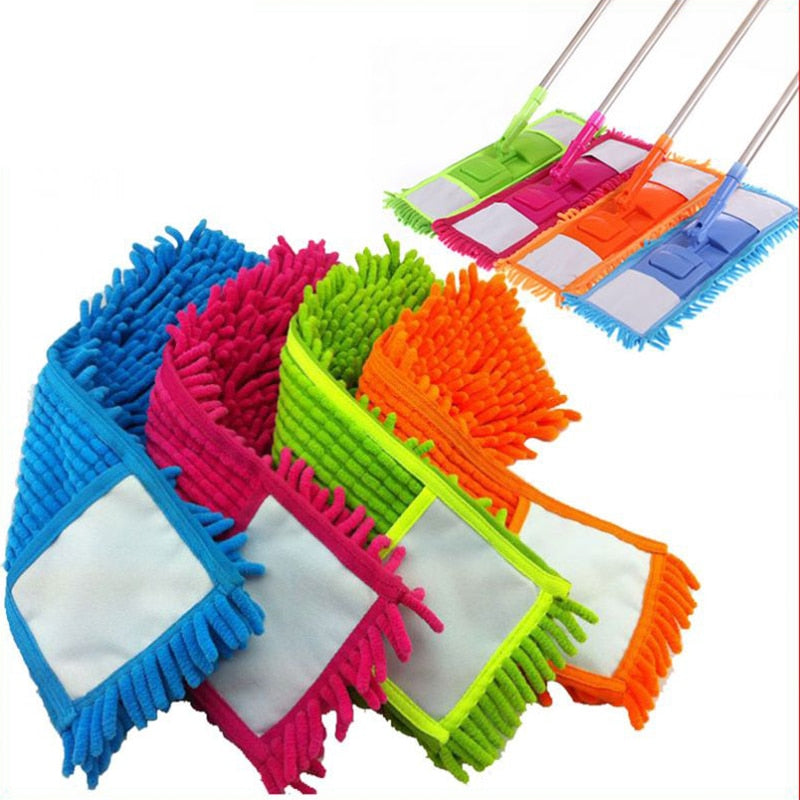 Mop Head Replacement Home Cleaning Pad Chenille Refill Household Dust Mop Head Replacement Suitable For Cleaning Floor