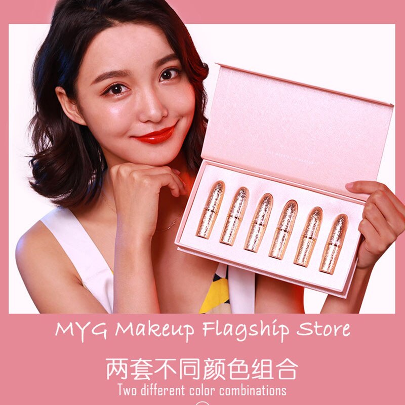 Fashion Women Makeup for Women Female Make Up Set Lipstick Girl Lip Stick K191024Li