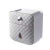 GUNOT Portable Toilet Paper Holder Wall-mounted Paper Dispenser For Bathroom Plastic Tissue Storage Box Bathroom Accessories Set