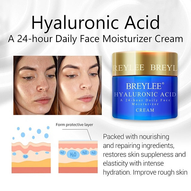 BREYLEE Vitamin C 20% VC Whitening Facial Cream Repair Fade Freckles Remove Dark Spots Melanin Remover Brightening Face Cream