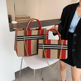 High Quality Women Canvas Handbags Casual Ladies Large Capacity Shoulder Bags Fashion Female Crossbody Bags for Women Tote Bag