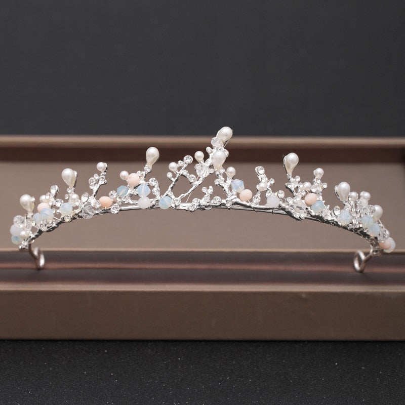 Wedding Crown Hair Jewelry Bridal Headpiece woman Baroque Rhinestones Crystal Tiaras Bride Party Crowns Wedding Hair Accessories