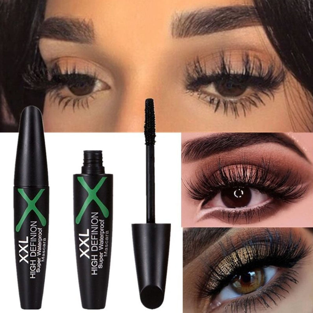 1 Pc 4D Silk Fiber Eyelashes Lengthening Mascara Waterproof Long Lasting Lash Black Eyelashes Extension Make Up 3D Mascara