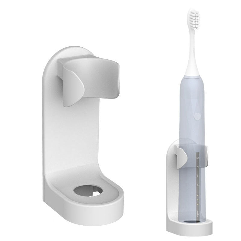 1Pcs Creative ABS Electric Toothbrush Holder Bathroom Traceless Toothbrush Stand Rack Organizer