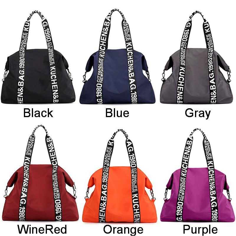 DIINOVIVO Large Capacity Women Bag Nylon Travel Bag Casual Women Handbags Totes Bag Ladies Shoulder Bag Female Bags WHDV1243