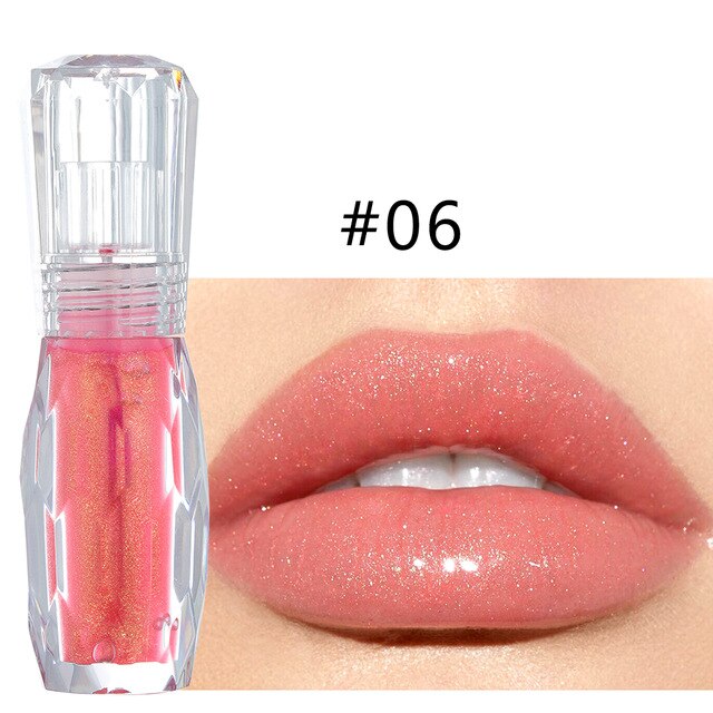 Sexy Moisturizer Plumper Lip Gloss Long Lasting Big Lips Transparent Waterproof Volume Lip Lipgloss Vivid Colorful Lipgloss