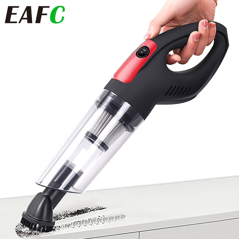 Wireless Wired Car Vacuum Cleaner Handheld Auto Interior Vaccum Cleaner Rechargeable Cordless Dust Cleaner for Car Home Pet